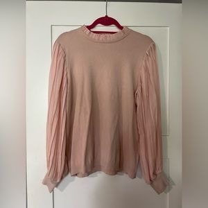 Adrianna Papell long sleeve knit top